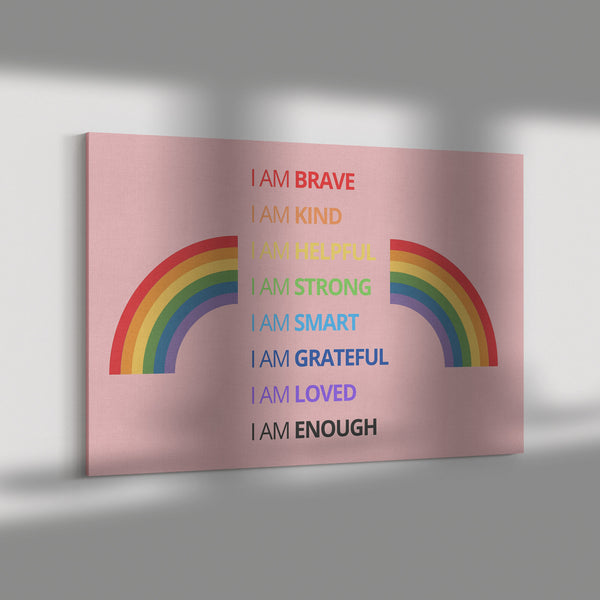 Affirmations - Pink Rainbow