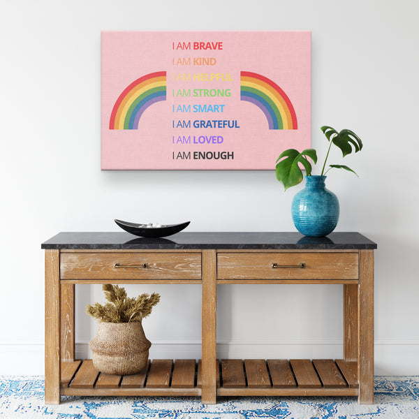 Affirmations - Pink Rainbow
