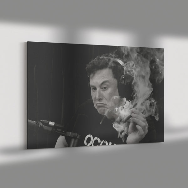 Elon Musk Smoking