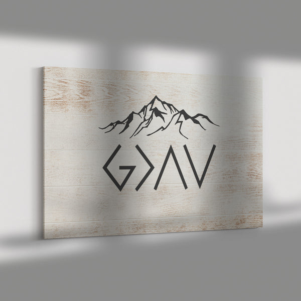 God is Greater - Mountains