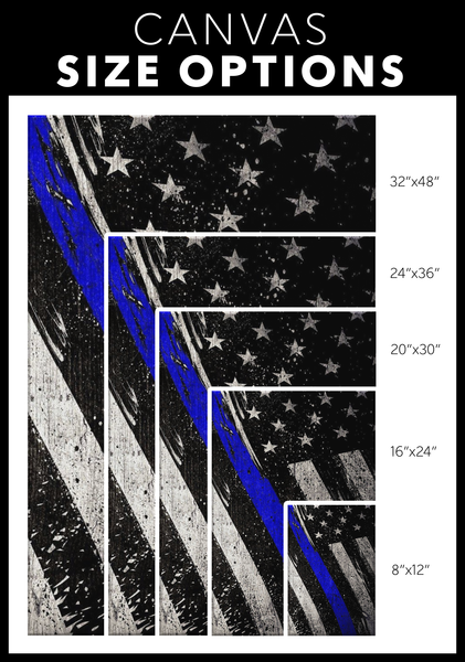 Thin Blue Line Flag