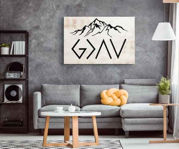 God Is Greater - Mountains