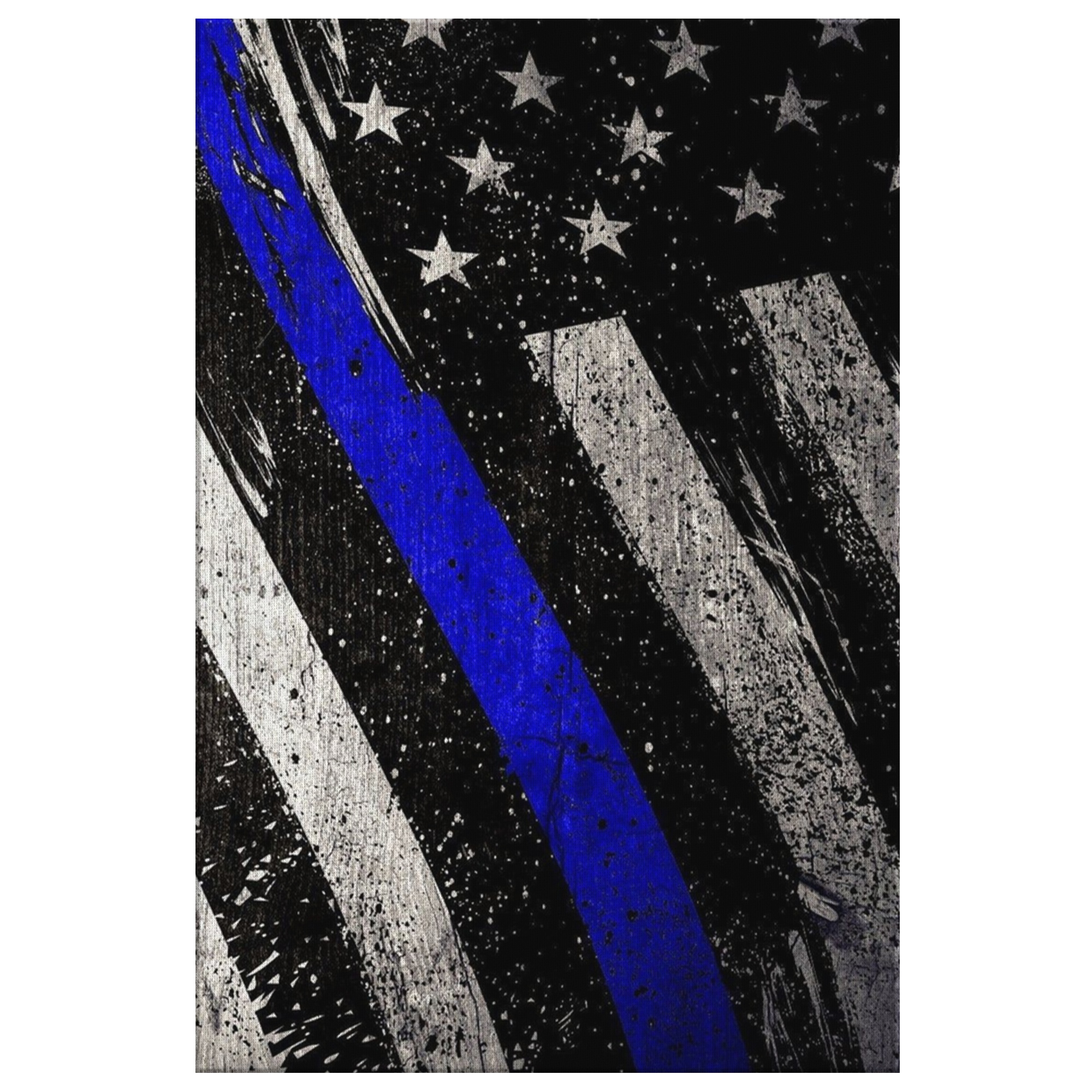 Thin Blue Line Flag