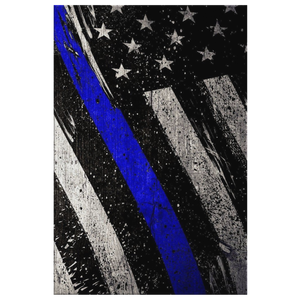 Thin Blue Line Flag