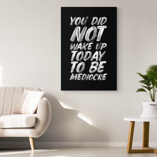 Not Mediocre - Black